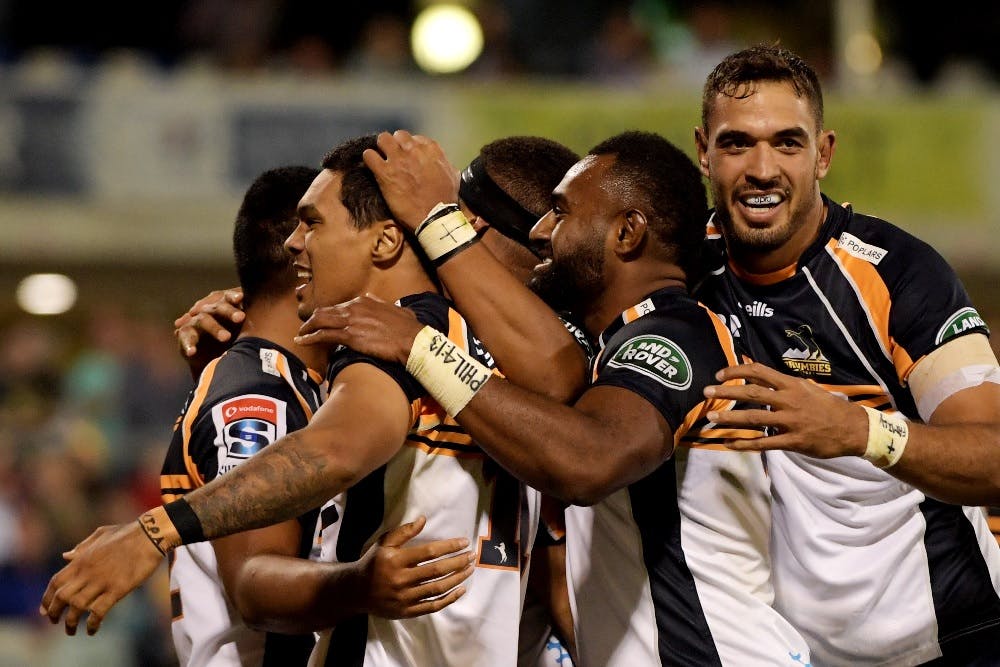 Chance Peni's second try sealed a stellar win for the Brumbies. 